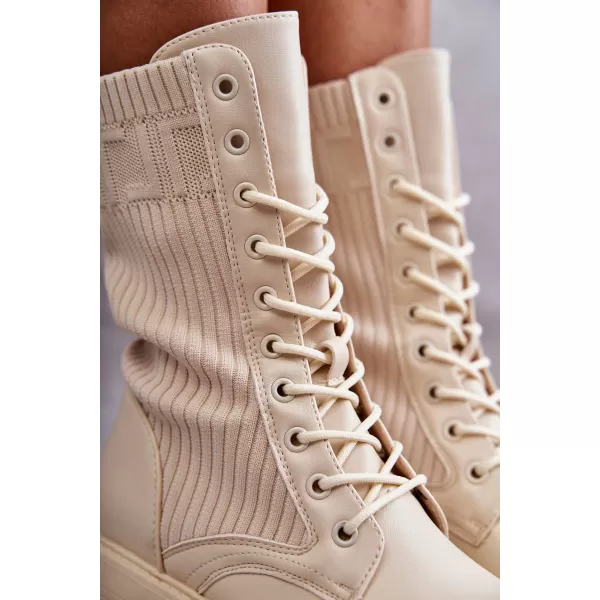  Dámské boty BOTO LQ-55 BEIGE 