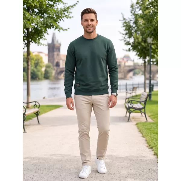 Pánská mikina ALTISPORT NP/ALMST43001 BOTTLE GREEN 