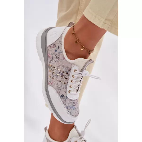  Dámské tenisky D&A GR61-5990 WHITE 