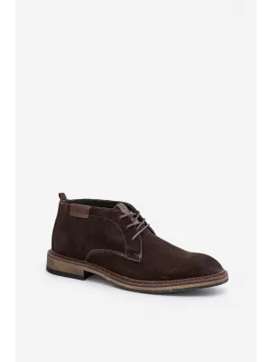 Pánské boty BIG STAR SHOES OO174145 BROWN/BEIGE