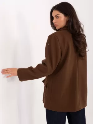Dámské sako ITALY MODA IT-MA-18365.97 BROWN