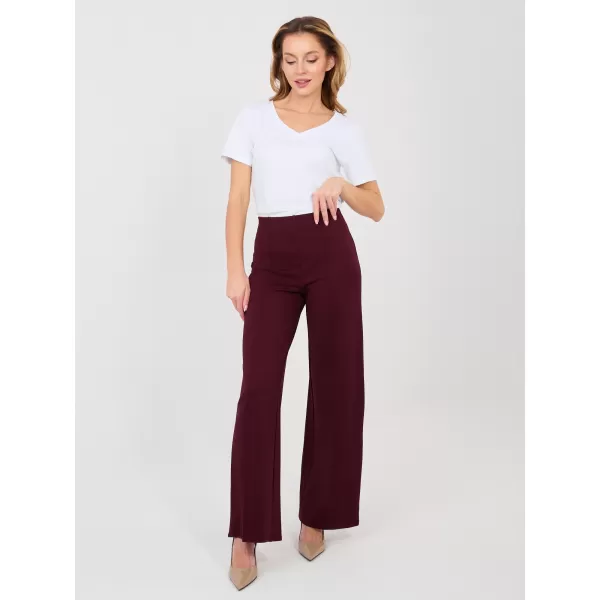  Dámské kalhoty RUE PARIS IT-SP-FL9792.12 DARK PURPLE 