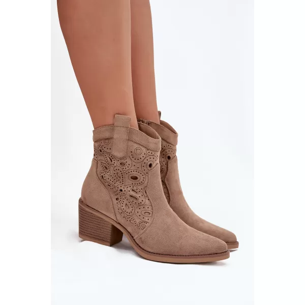  Dámské boty BOTO 25BT02-9452 FANGO/BEIGE 