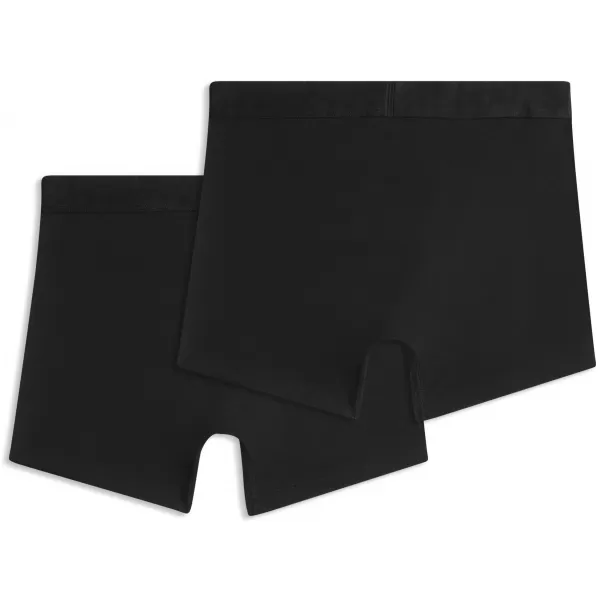  Pánské boxerky PUMA MEN SHINE ELASTIC BOXERS 2P 94780602 BLACK 