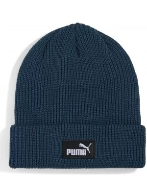 Čepice PUMA ESS HIGH CROWN BEANIE 02641006 MIDNIGHT PETROL