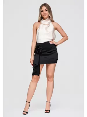 Dámská sukně OMBRE OW-GL-E0009 BLACK