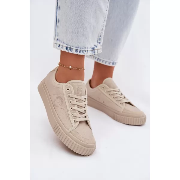  Dámské tenisky BIG STAR SHOES TT274106 BEIGE 