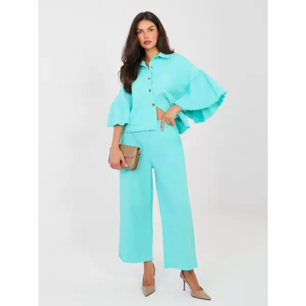  Dámská bunda RUE PARIS IT-KR-FL9998.85 TURQUOISE 