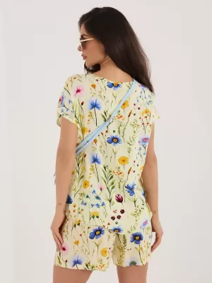 Dámské kraťasy SUBLEVEL D73771M62489KD BRIGHT YELLOW