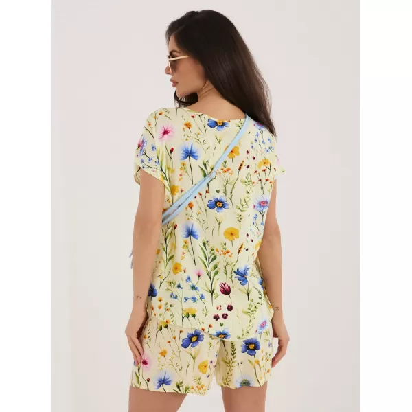  Dámské kraťasy SUBLEVEL D73771M62489KD BRIGHT YELLOW 