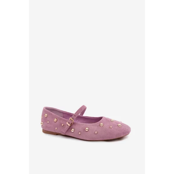  Dámské baleríny BOTO 4765 PURPLE 