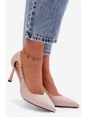 Dámské lodičky VINCEZA 62288 BEIGE