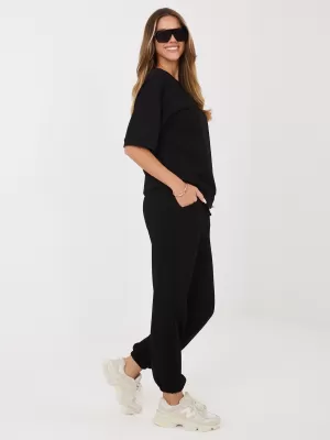 Dámský komplet RUE PARIS RV-KMPL-A1290.94 BLACK