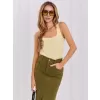 Dámský top RUE PARIS RV-TP-A1464.75 BRIGHT YELLOW