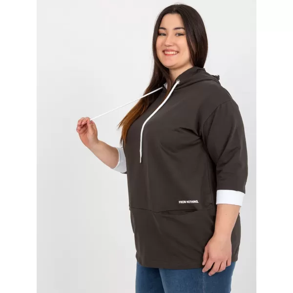  Dámská tunika RELEVANCE RV-TU-8241.54P DARK KHAKI 