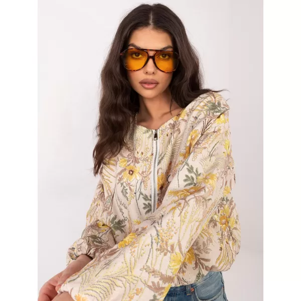  Dámská bunda ITALY MODA IT-KR-FL10357.15 YELLOW 