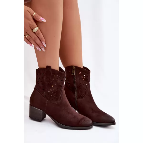  Dámské boty VINCEZA 58452 CHOCOLATE 