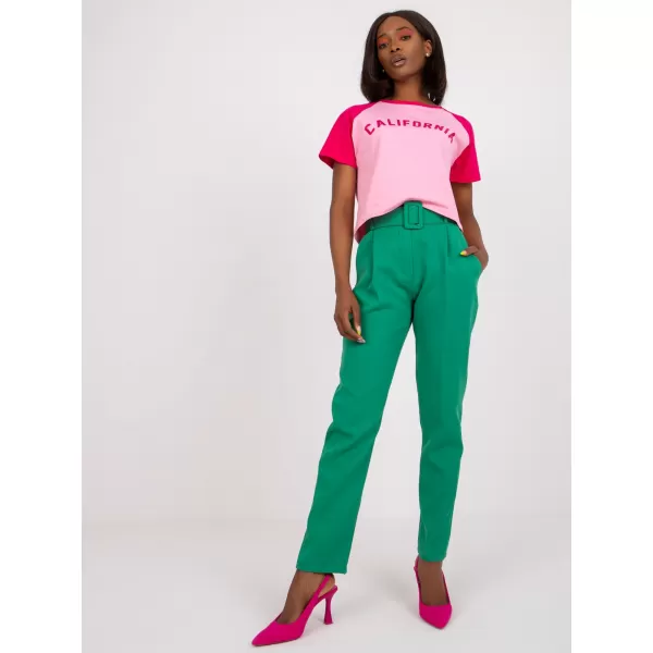  Dámské kalhoty ITALY MODA DHJ-SP-12787.21X BRIGHT GREEN 