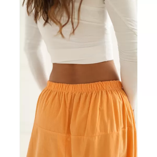  Dámské kalhoty ITALY MODA IT-SP-FL9321.95 BRIGHT ORANGE 