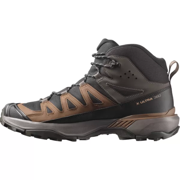  Pánské boty SALOMON X ULTRA 360 MID GORE-TEX L45473200 BLACK/DARK GULL GRAY/DARK EARTH 