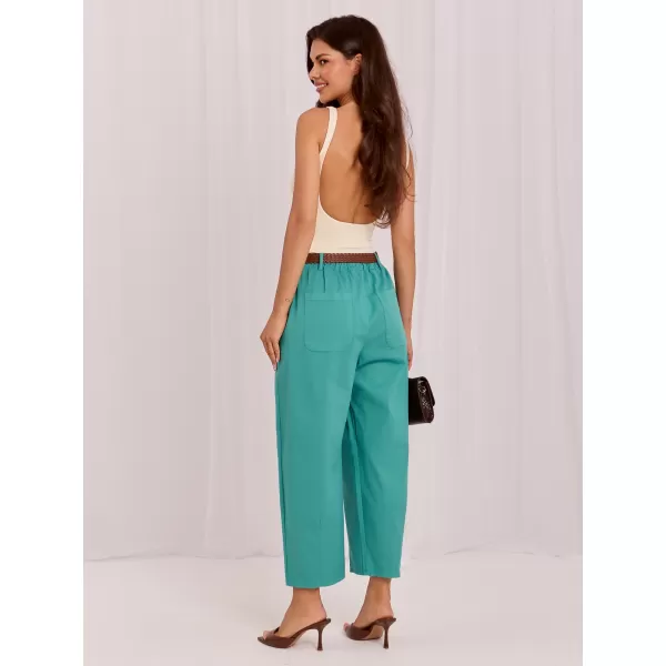  Dámské kalhoty ITALY MODA IT-SP-FL9967SPL.75 TURQUOISE 