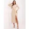 Dámské šaty ITALY MODA IT-SK-21609.83 LIGHT BEIGE