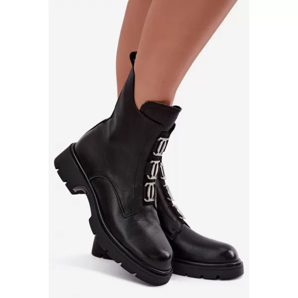  Dámské kotníkové boty GOE UU2N4138 BLACK 