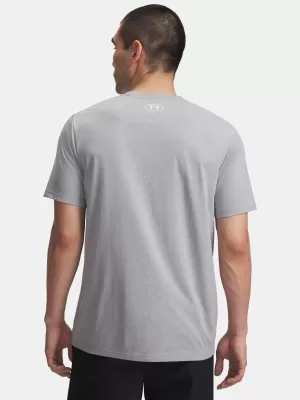 Pánské triko UNDER ARMOUR UA SPORTSTYLE LOGO UPDATE SS 1382911-037 ŠEDÁ