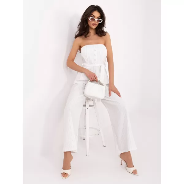  Dámský overal ITALY MODA MI-KO-A5444.92 ECRU 