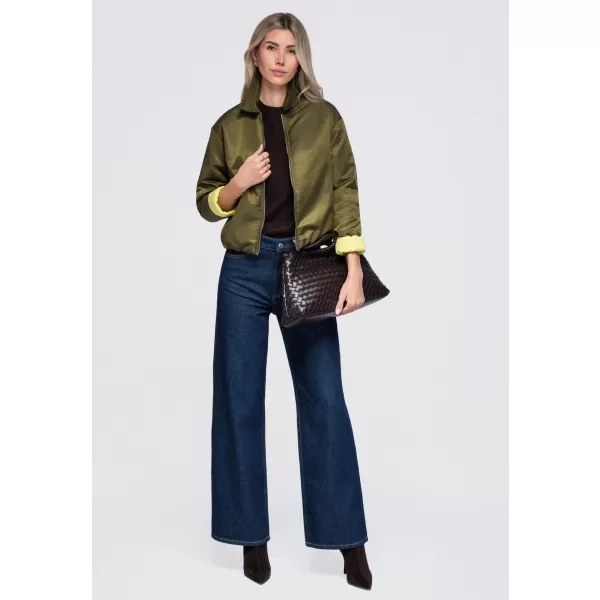  Dámská bunda OMBRE OW-JT-E0003 KHAKI 
