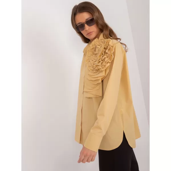  Dámská košile LAKERTA LK-KS-509612.28 DARK YELLOW 