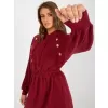 Dámské šaty RELEVANCE RV-SK-8336.12P BURGUNDY