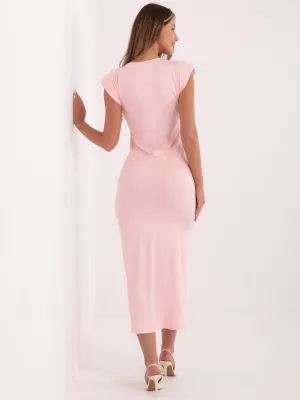 Dámské šaty RUE PARIS IT-SK-22350.86 BRIGHT PINK