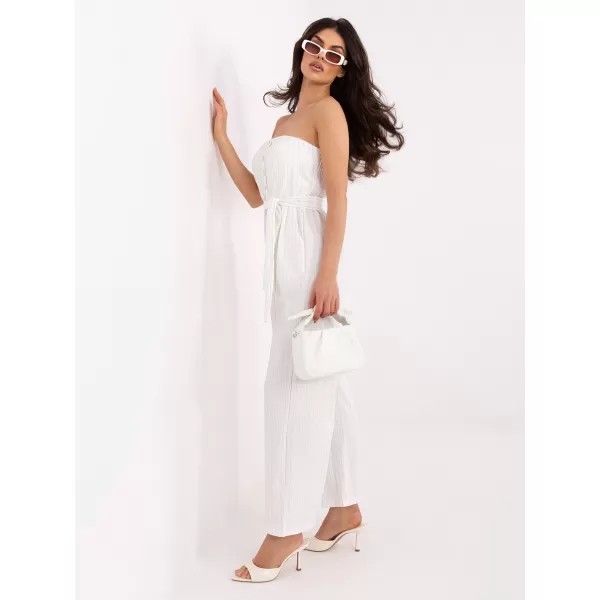  Dámský overal ITALY MODA MI-KO-A5444.92 ECRU 