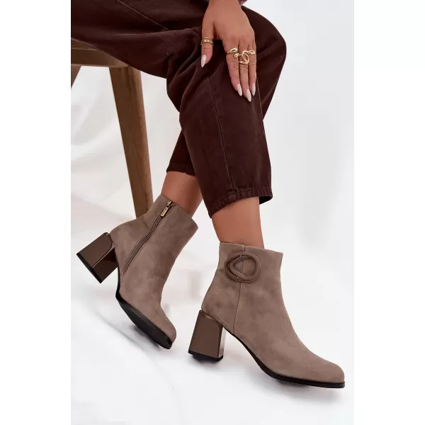  Dámské boty ARTIKER 57C0014 BEIGE 