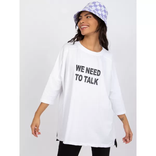  Dámská halenka RUE PARIS RV-BZ-7553.26 WHITE 