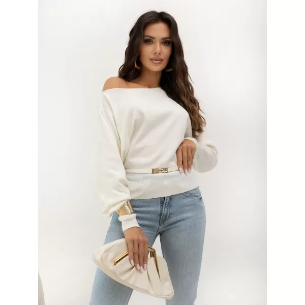  Dámský svetr ITALY MODA IR-SW-3202.98 ECRU 