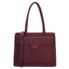 Kabelka Charm London Monaco 25422 Bordeaux red BORDEAUX RED