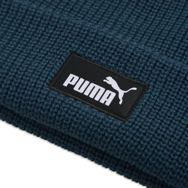  Čepice PUMA ESS HIGH CROWN BEANIE 02641006 MIDNIGHT PETROL 