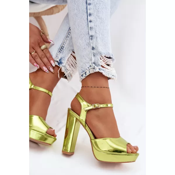 Dámské sandály BOTO H-46 LIGHT GREEN 