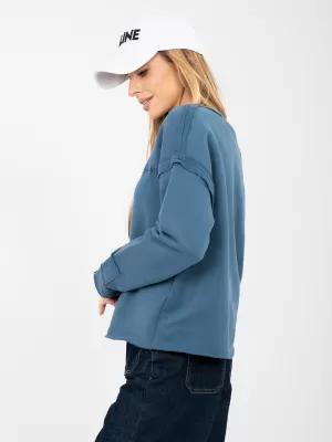 Dámská mikina FACTORY PRICE NS-BL-NS2553.16 DARK BLUE
