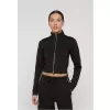 Dámská tepláková bunda URBAN CLASSICS TB8135-00007 BLACK