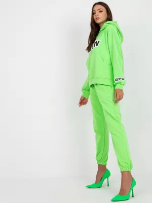 Dámský set EX MODA EM-KMPL-727.05X FLUO GREEN
