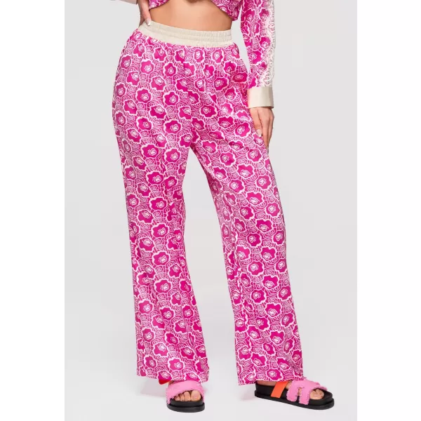  Dámské kalhoty LARICA OW-PA-E0007 FUCHSIA 