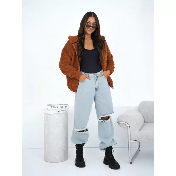  Dámská mikina FACTORY PRICE CS-BL-BT1030.00P LIGHT BROWN 