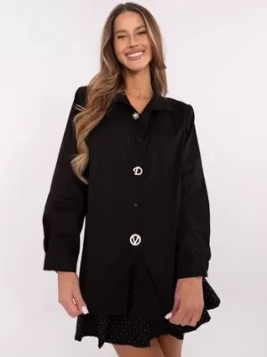 Dámská košile ITALY MODA DHJ-KS-20132.04P NOIRE