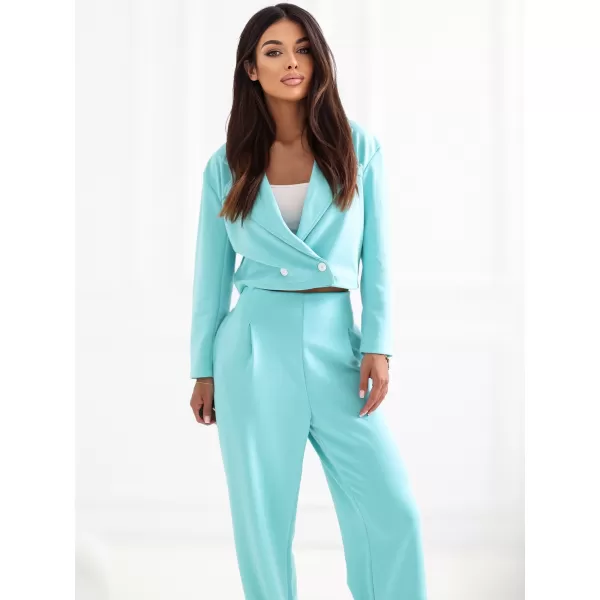  Dámský komplet RUE PARIS IT-KMPL-22255.70 TURQUOISE 