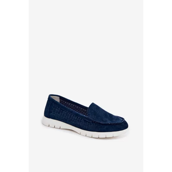  Dámské mokasíny VINCEZA 95360 BLUE 