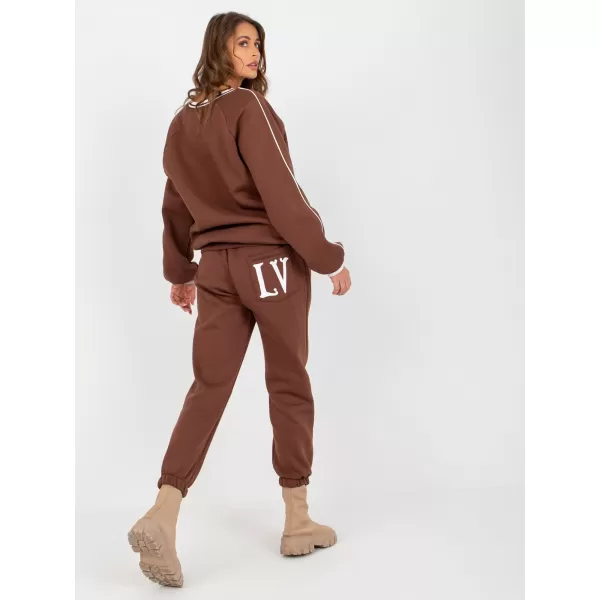  Dámský set EX MODA EM-KMPL-769.19X DARK BROWN 