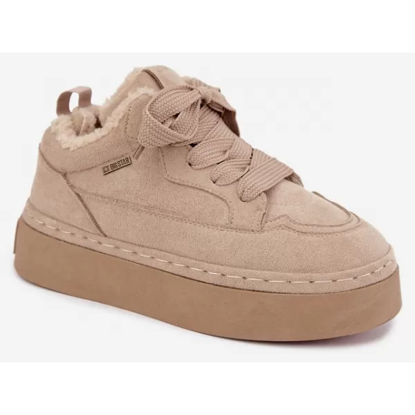  Dámské sněhule BIG STAR SHOES UU274187 BEIGE 